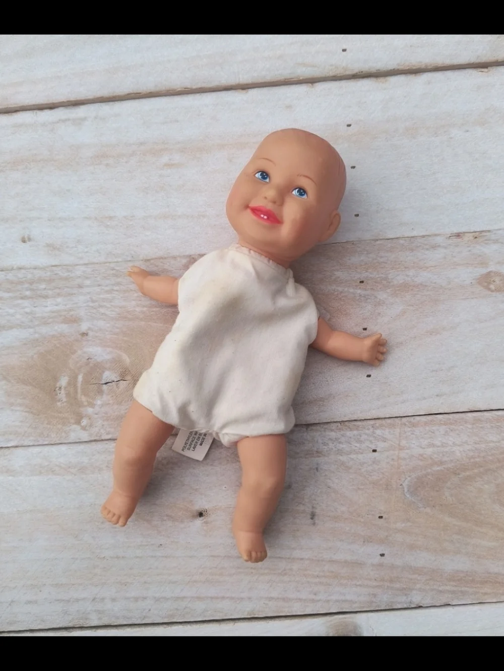 Vintage 2000 1999 Unimax Limited Beanbag Baby Doll Plush Toy 9